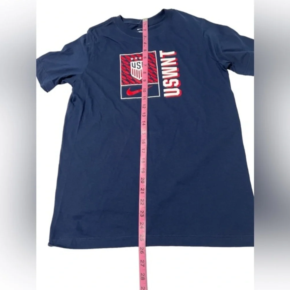 Nike USWNT Big Kids boys Soccer T-Shirt tee women’s soccer team size XL navy‎